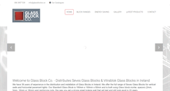 Desktop Screenshot of glassblockco.ie