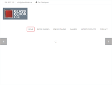 Tablet Screenshot of glassblockco.ie